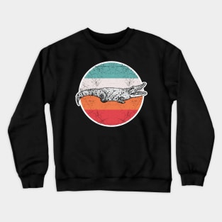 Vintage Retro Crocodile Crewneck Sweatshirt